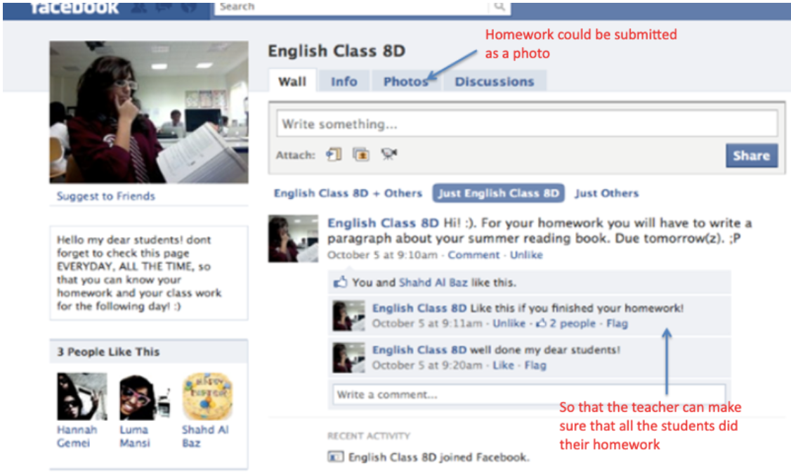 facebook-homework