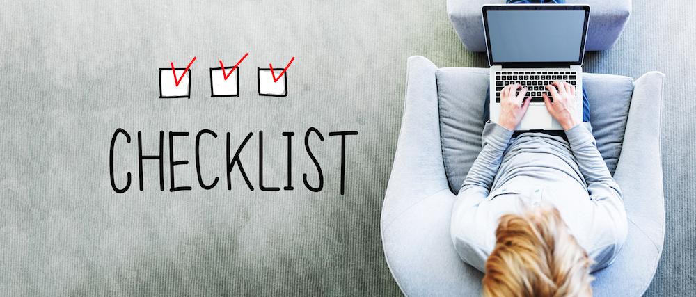 Online school checklist