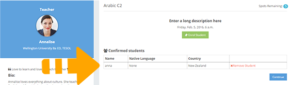 learncube-confirm student enrolment