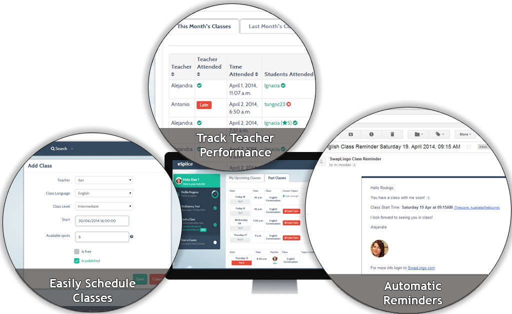 Learn Cube Language school software