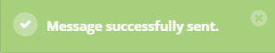 learncube-message sent success page